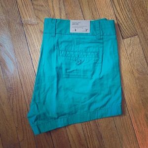 J. Crew Green Shorts Size 8